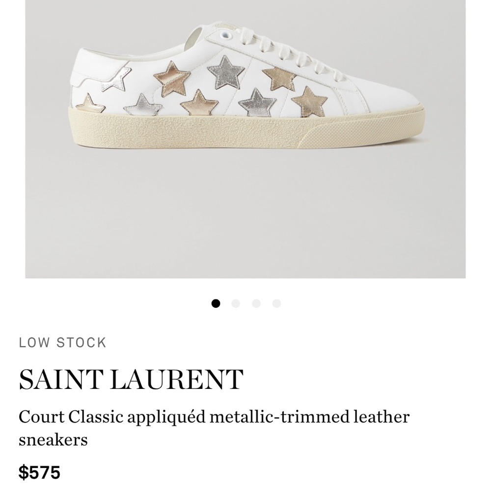 Authentic Saint Laurent Sneakers